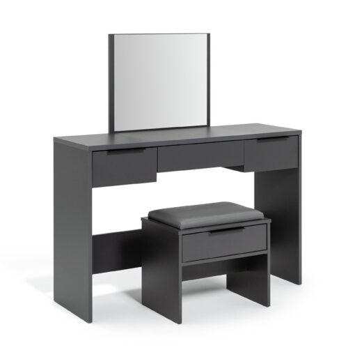 Argos Home Hallingford 3 Drawer Dressing Table - Anthracite