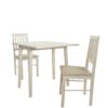 Argos Home Kendal Solid Wood Extending Table & 2 Chairs