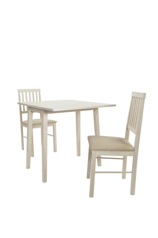 Argos Home Kendal Solid Wood Extending Table & 2 Chairs