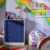 Argos Home Kids Malibu 4+2 Chest of Drawers - Blue & White