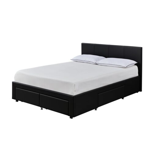 Argos Home Lavendon 4 Drawer Kingsize Bed Frame - Black