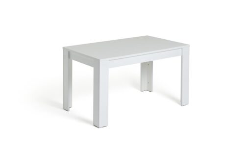 Argos Home Miami Gloss 4 Seater Dining Table - White