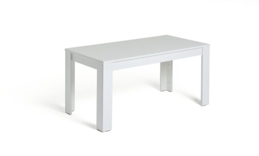 Argos Home Miami Gloss Extending 8 Seater Dining Table-White