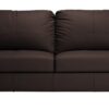 Argos Home Milano Leather 4 Seater Sofa - Chocolate