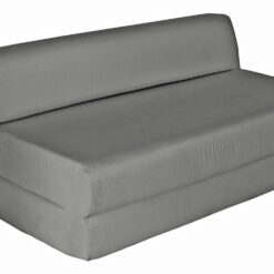 Argos Home Small Double Fabric Chair Bed - Flint Grey