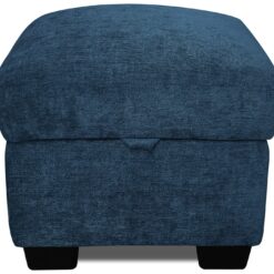 Argos Home Taylor Fabric Footstool - Blue