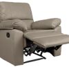 Argos Home Toby Faux Leather Manual Recliner Chair - Grey