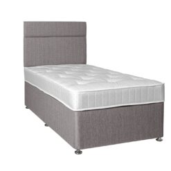 Argos Home Winslow 600 Pocket Single Divan - Grey