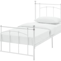 Argos Home Yani Single Metal Bed Frame - White