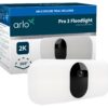 Arlo Pro 3 Floodlight Outdoor Security Camera 1 pack - White