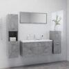 Ase 3 Piece 1000mm Bathroom Furniture Suite with Mirror