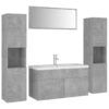 Aseeb 5 Piece 800mm Bathroom Furniture Suite with Mirror