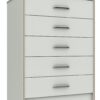 Ashdown 5 Drawer Chest - White