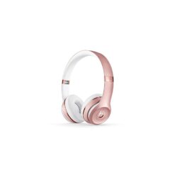 Beats Solo3 Wireless On-Ear Headphones - Apple W1 Headphone Chip, Class 1 Bluetooth, 40 Hours Of Listening Time - Rose Gold (Latest Model)