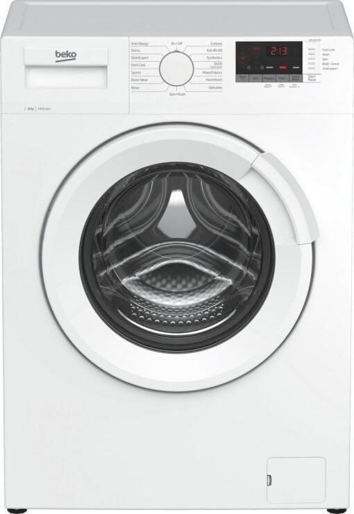 Beko WTL84151W 8KG 1400 Spin Washing Machine - White