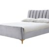 Birlea Clover Double Velvet Bed Frame - Grey