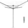 Brabantia 60m Lift-O-Matic Washing Line with Ground Spike