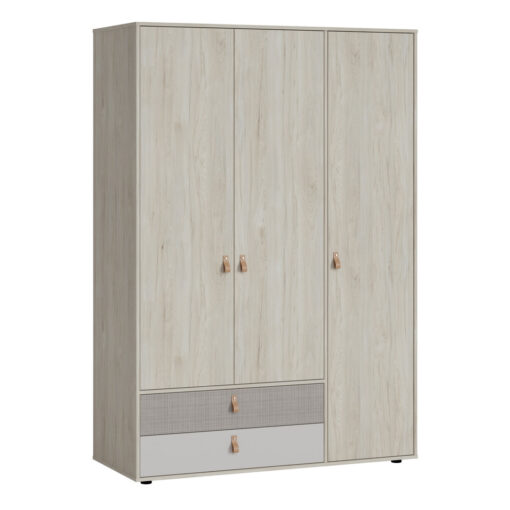 Braddyville 3 Door Wardrobe