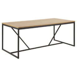 Buvana 90 Cm Trestle Dining Table