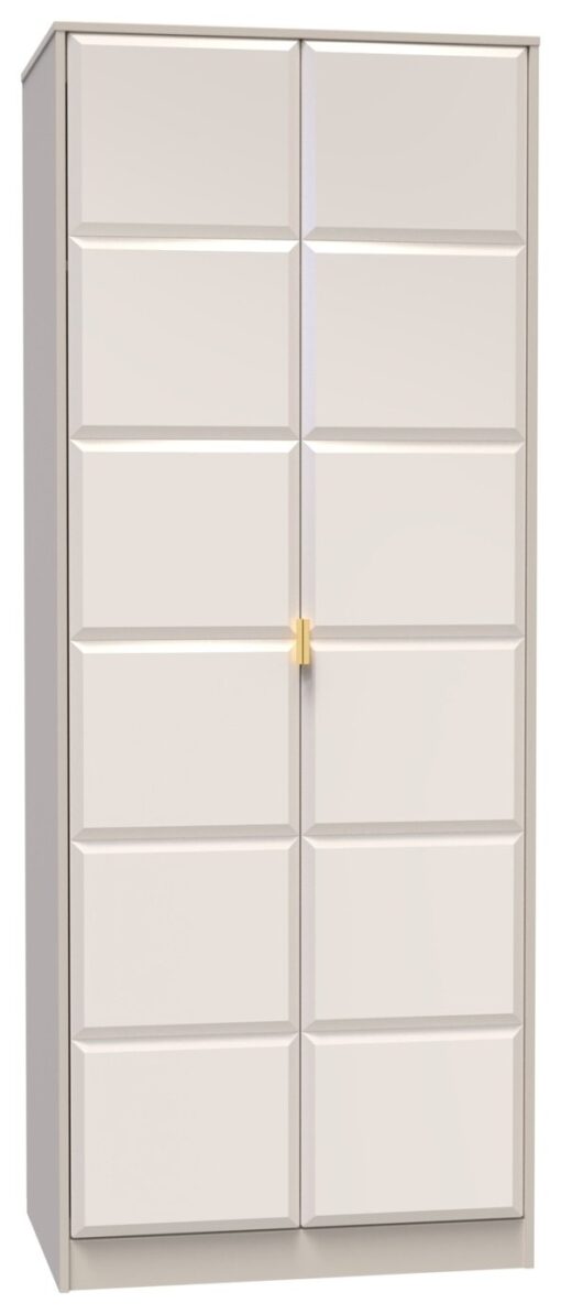 Calvello 2 Door Wardrobe - Off White