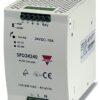 Carlo Gavazzi Switch Mode DIN Rail Power Supply, 90 → 132V ac ac, dc Input, 24V dc dc Output, 10A Output, 240W