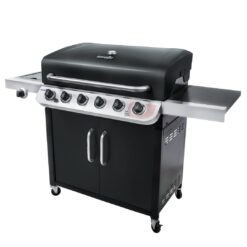 Char-Broil Convective Series 640B XL - 6 Burner Gas Barbecue Grill, Black Finish