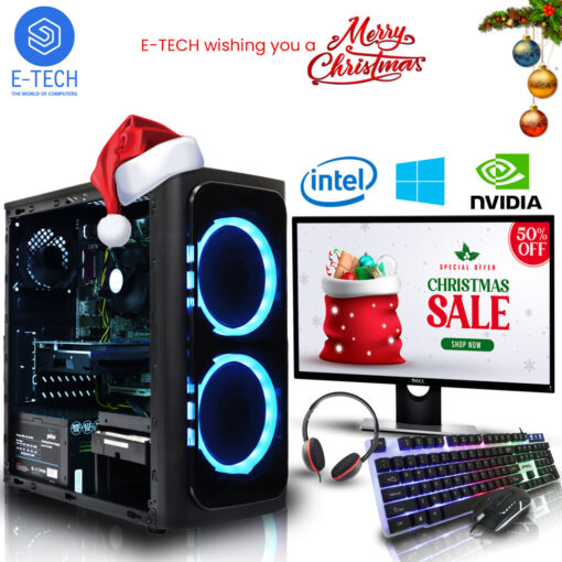 Core i5 4400 Gaming PC Bundle 16GB RAM 240 SSD 1TB HDD 2GB GT 730 W10