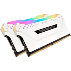 Corsair VENGEANCE RGB PRO 32GB (2x16GB) DDR4 3200 (PC4-25600) C16 Desktop memory - White