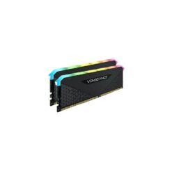 Corsair Vengeance RGB RS 32GB Memory Kit (2 x 16GB), DDR4, 3600MHz (PC4-28800), CL18, XMP 2.0, 6 LEDs, Black