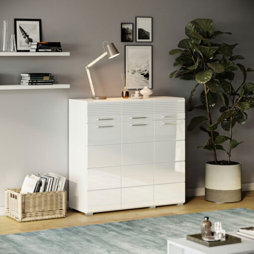 Crosspointe 105 Cm Wide 3 Drawer Sideboard