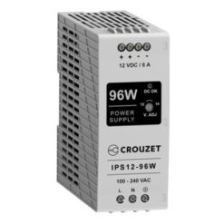 Crouzet 89452 DIN Rail Power Supply, 90 → 264V ac ac Input, 12V dc dc Output, 8A Output, 96W