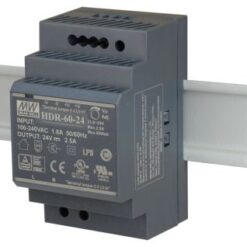 D-Link HDR-60 DIN Rail Power Supply, 85 → 264 and 120 → 370V ac, dc Input, 24V dc Output, 2.5A Output, 60W