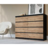 Demi 8 Drawer 120Cm W Chest of Drawers