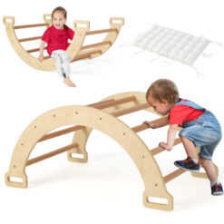 Double-Sided Climbing Arch Wooden Climbing & Rocking Toy