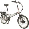 "Eplus CH25 20"" Wheel Size Unisex Electric Bike - White, 24V"