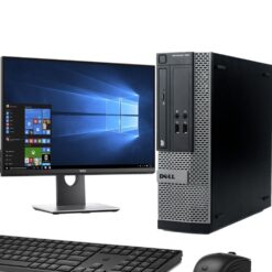 FAST Dell GAMING BUNDLE TOWER PC FULL SET COMPUTER INTEL CORE i5 8GB 500GB WIN10