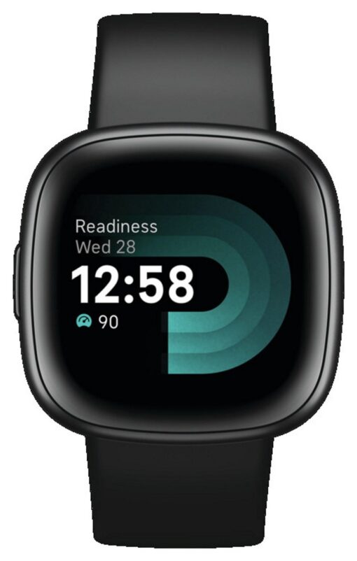 Fitbit Versa 4 Smart Watch - Black/Graphite