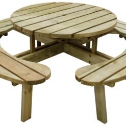 Forest Garden 8 Seater Wooden Picnic Table