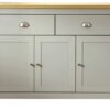 GFW Lancaster 3 Door 2 Drawer Sideboard - Grey