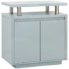 GFW Polar 2 Door Sideboard - Grey Gloss