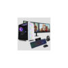 Gaming PC Bundle: Core i7 16GB RAM 1TB+128GB SSD GT730 2GB / 2X22" Dual / Windows 10 / Luna White