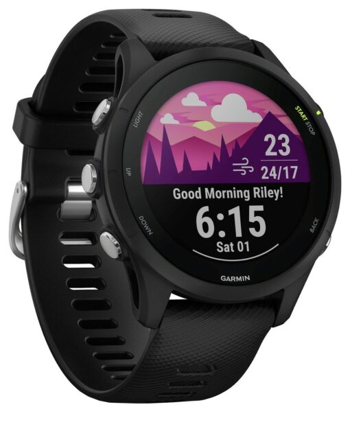 Garmin Forerunner 255 Music Smart Watch - Black