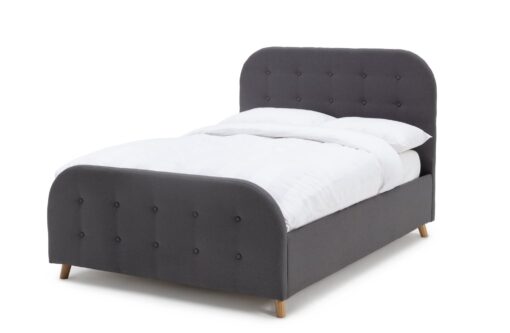 Habitat Ashby Ottoman Single Fabric Bed Frame - Grey