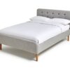 Habitat Aspen Small Double Fabric Bed Frame - Grey