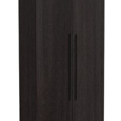 Habitat Atlas 2 Door Wardrobe - Black & Brown