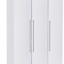 Habitat Atlas 3 Door Tall Wardrobe - White