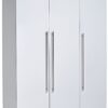 Habitat Atlas 3 Door Wardrobe - White Gloss