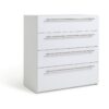 Habitat Atlas 4 Drawer Chest of Drawers - White Gloss