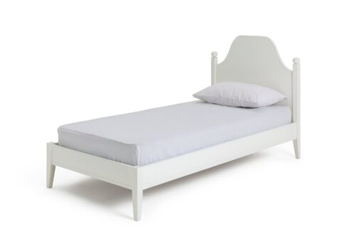 Habitat Bardot Single Wooden Bed Frame - White