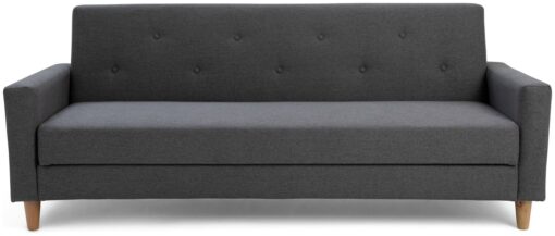 Habitat Brooks Fabric 3 Seater Clic Clac Sofa Bed - Grey